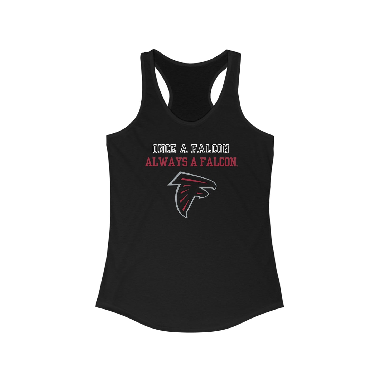 Women's Ideal Racerback Tank OPFYA Once a Falcon