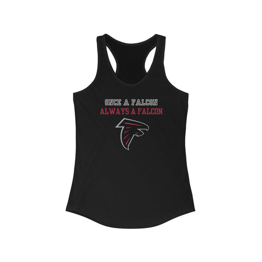 Women's Ideal Racerback Tank OPFYA Once a Falcon