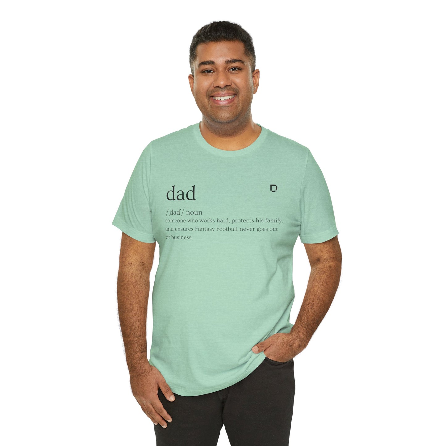 Extra Soft Football T-shirt Dad Definition