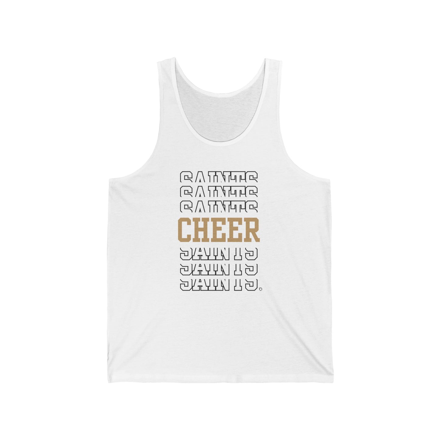 Unisex Jersey Tank PSYA Saints Cheer Repeat