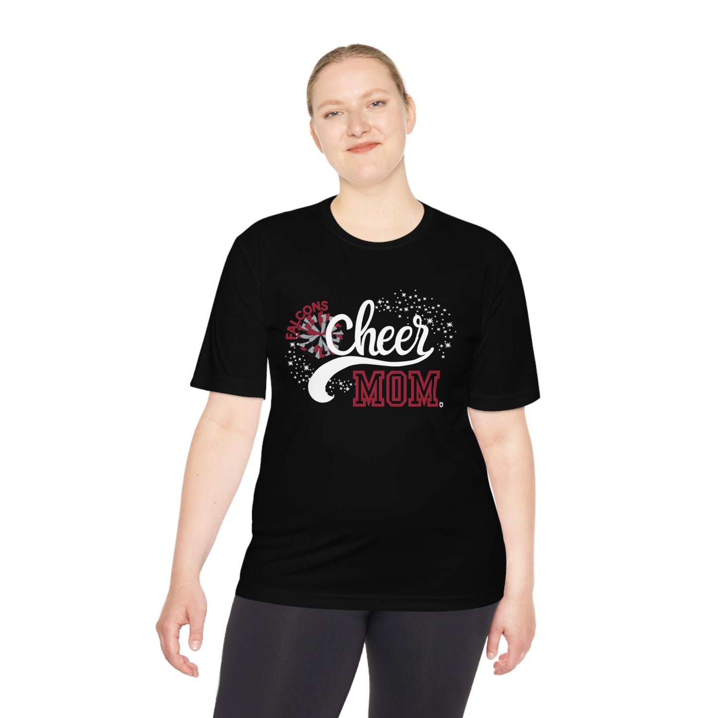 Unisex (Men's Sizing) Moisture Wicking Tee OPFYA Cheer Mom