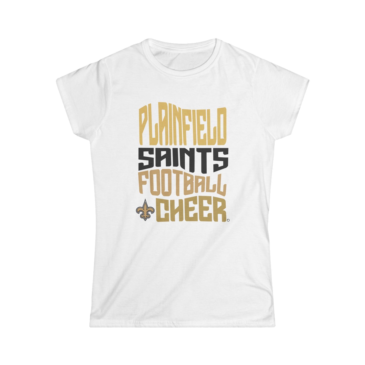 Women's Softstyle Tee PSYA Football & Cheer Distorted