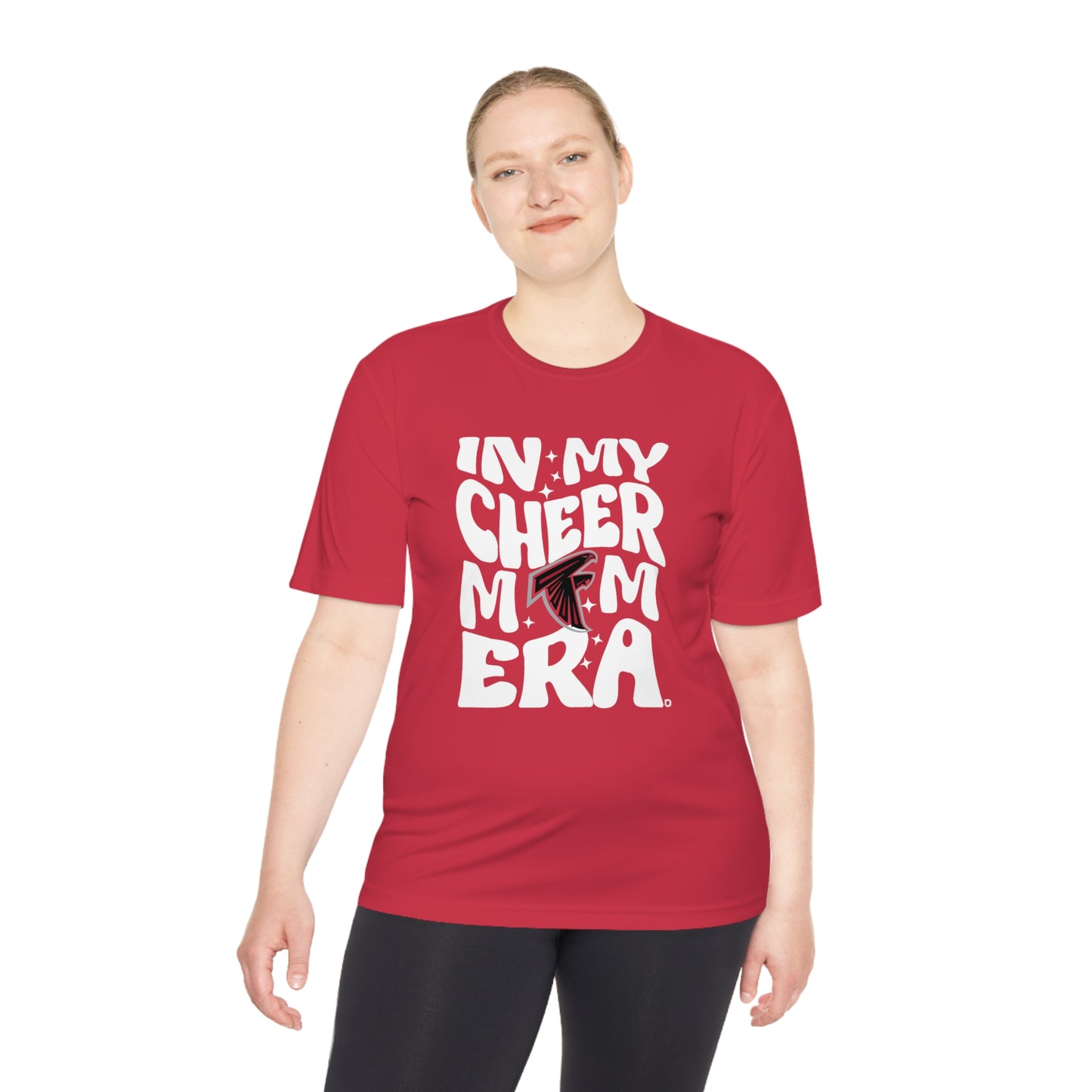 Unisex (Men's Sizing) Moisture Wicking Tee OPFYA Cheer Mom Era