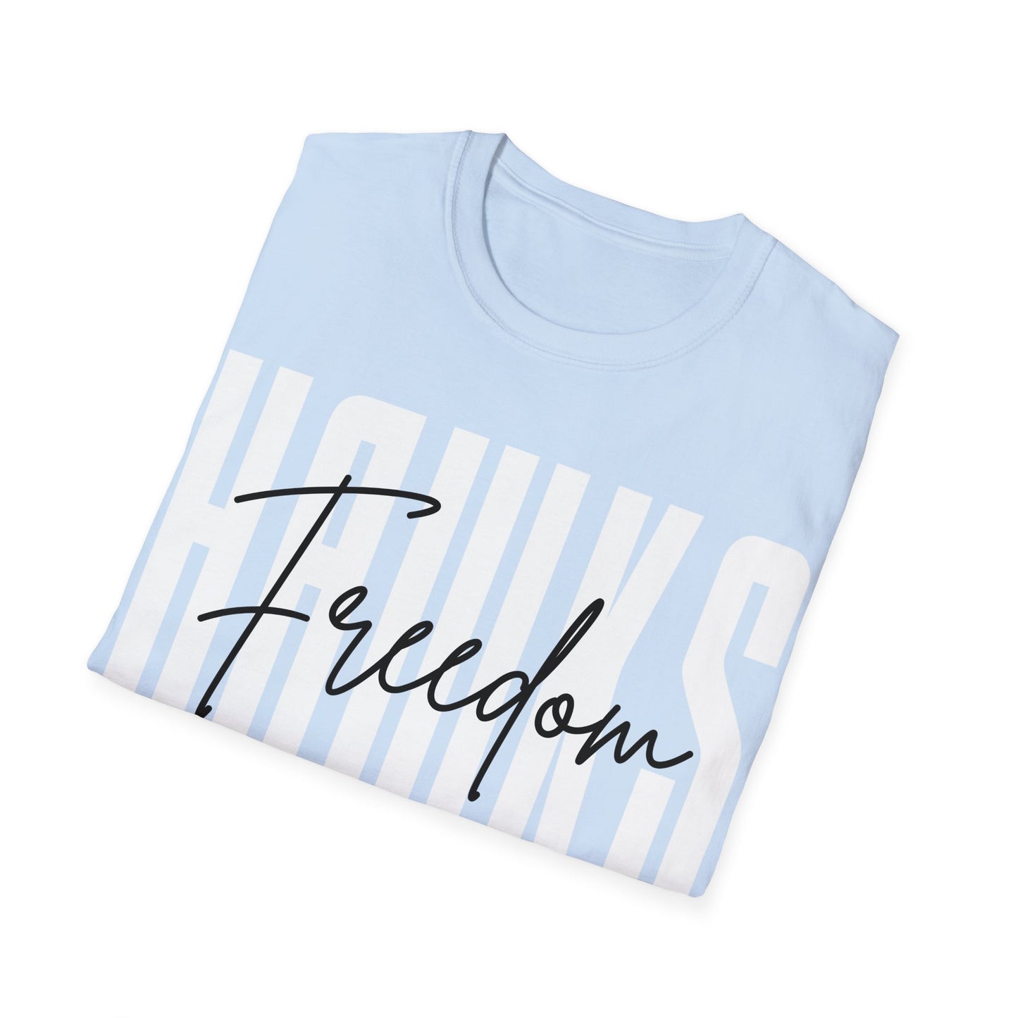 Unisex (Men's Sizing) Softstyle Tee Freedom ES Freedom Hawks Layered