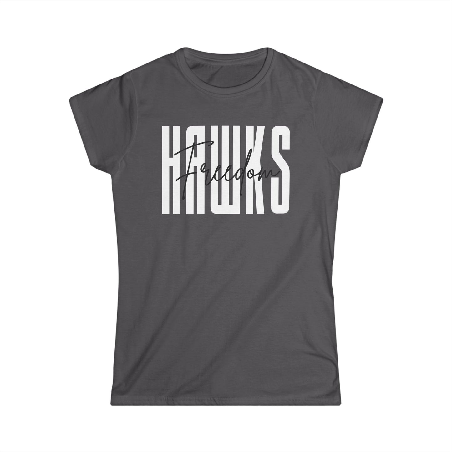 Women's Softstyle Tee Freedom ES Freedom Hawks Layered