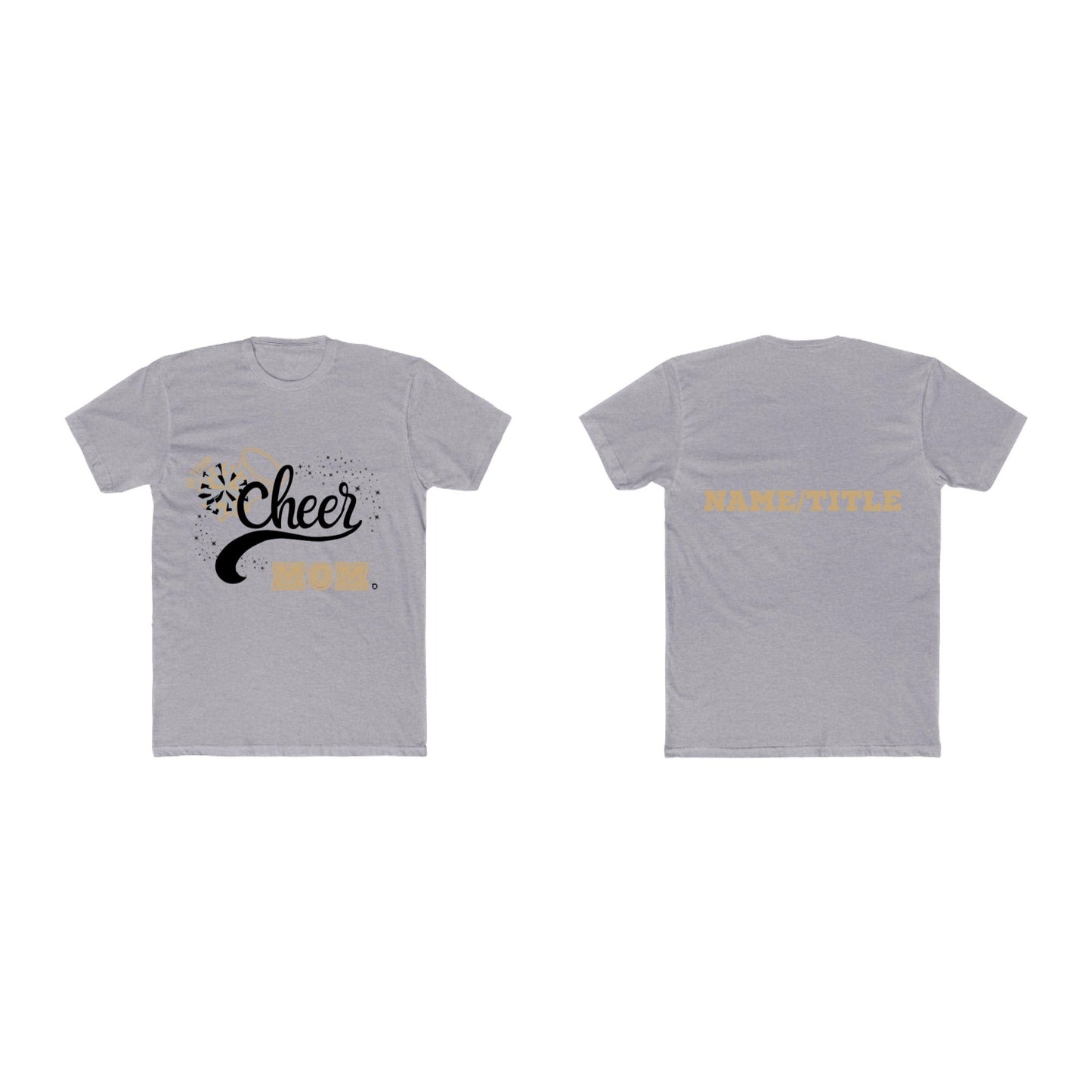 Cheer Custom Design Unisex Cotton Crew Tee