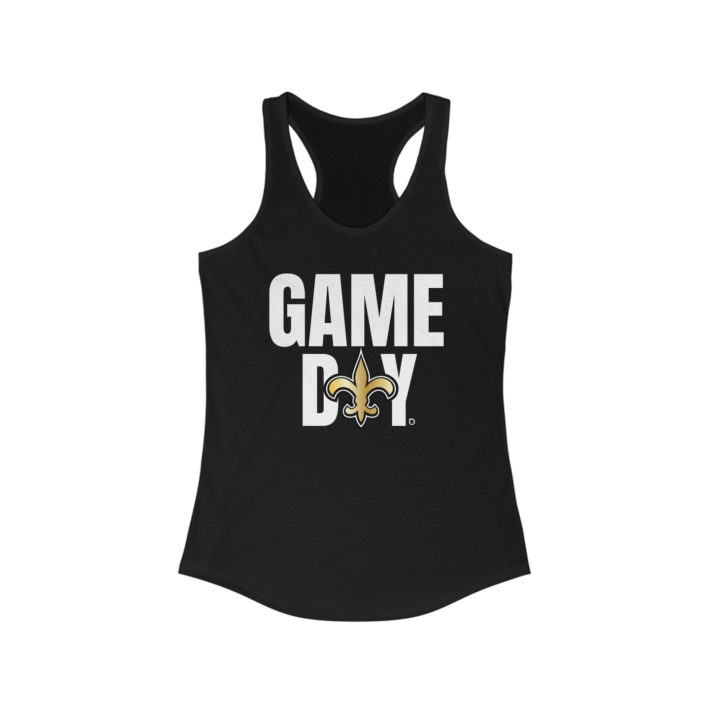 Women's Ideal Racerback Tank PSYA Game Day