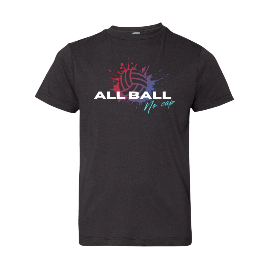 All Ball No Cap Youth Jersey T-Shirt – Pick Your Sport