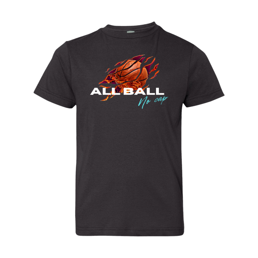 All Ball No Cap Youth Jersey T-Shirt – Pick Your Sport