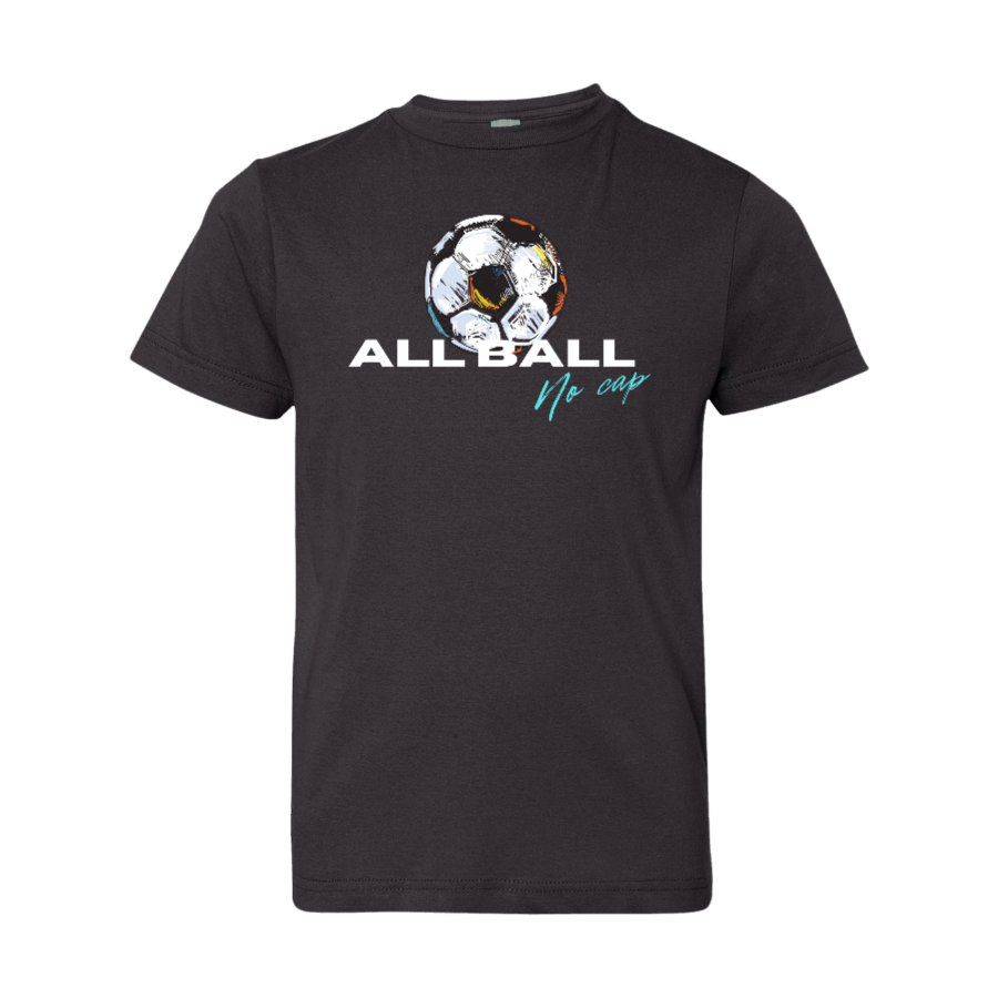 All Ball No Cap Youth Jersey T-Shirt – Pick Your Sport