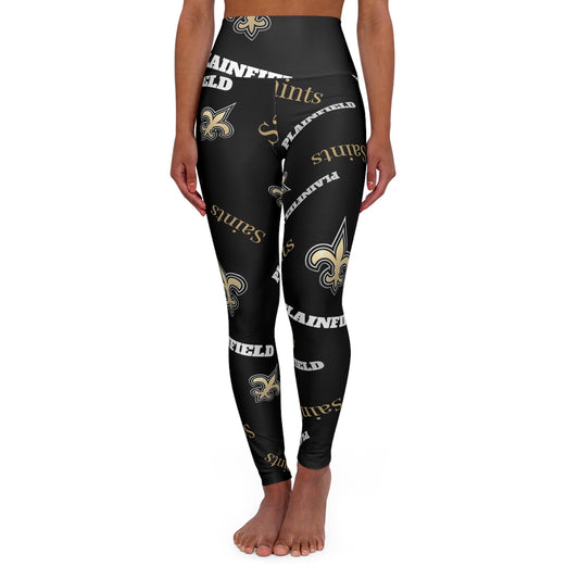 High Waisted Yoga Leggings (AOP) PSYA