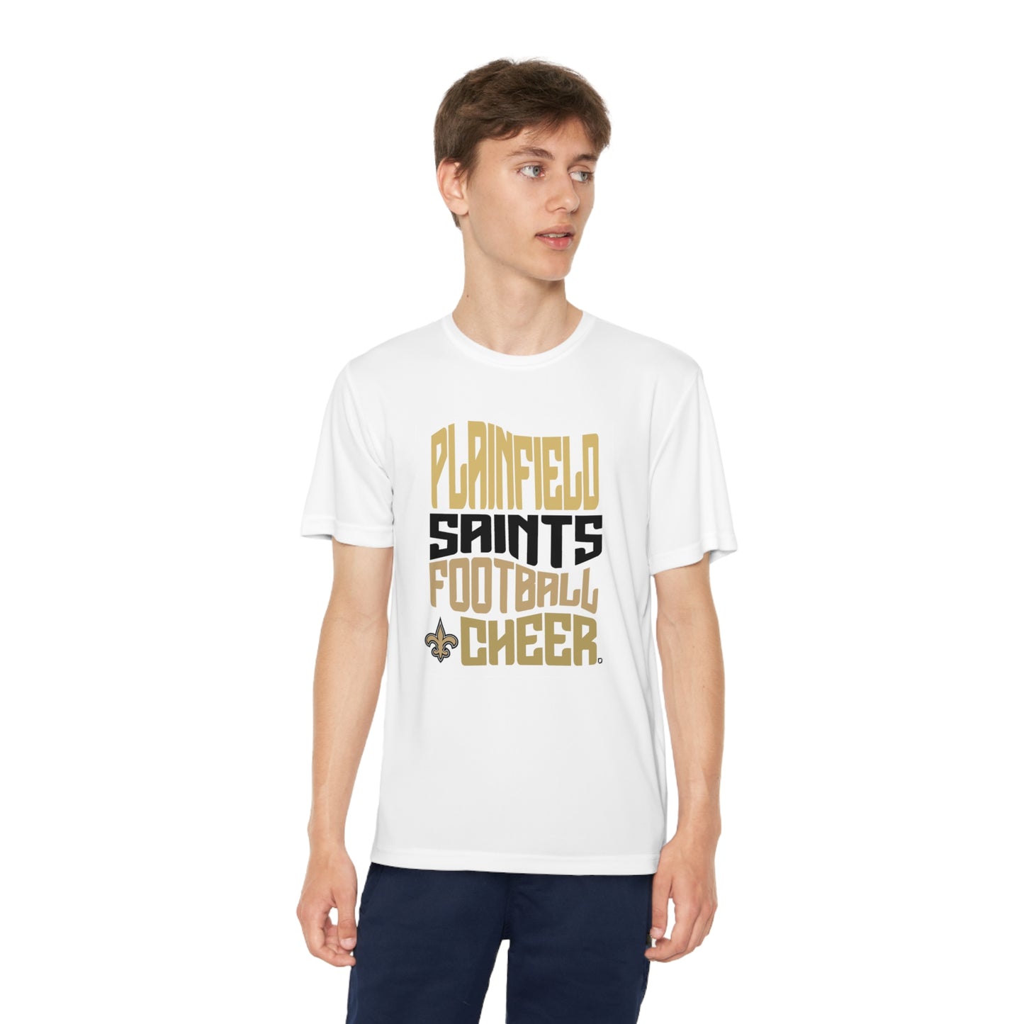 Youth Competitor Tee PSYA Football & Cheer Distorted