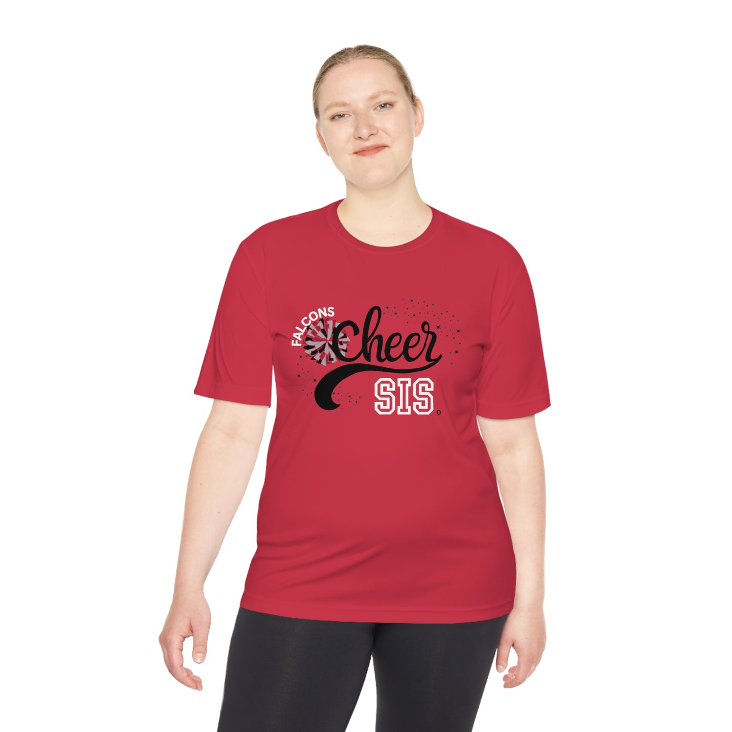 Unisex (Men's Sizing) Moisture Wicking Tee OPFYA Cheer Sis