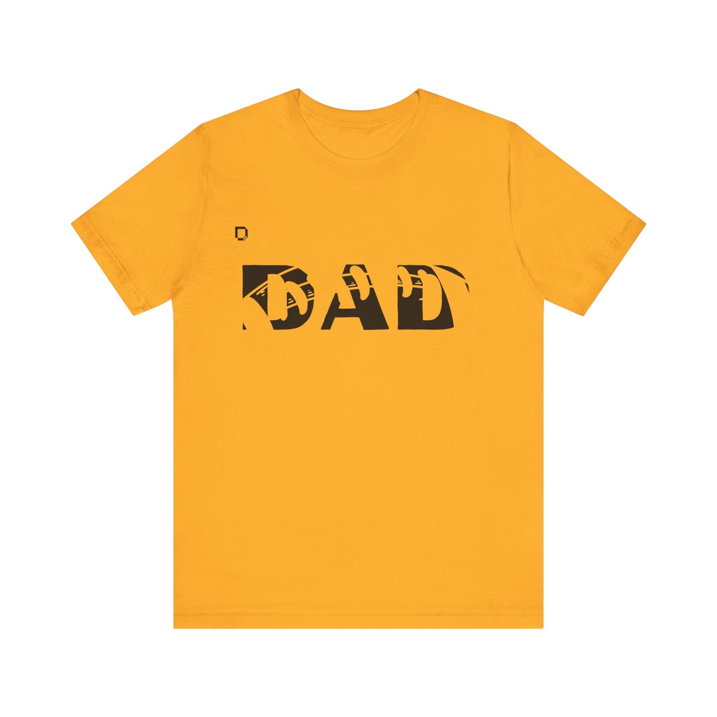 Extra Soft Football T-shirt DAD Football Outline