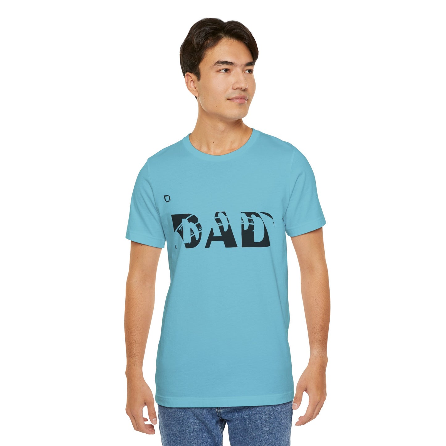 Extra Soft Football T-shirt DAD Football Outline