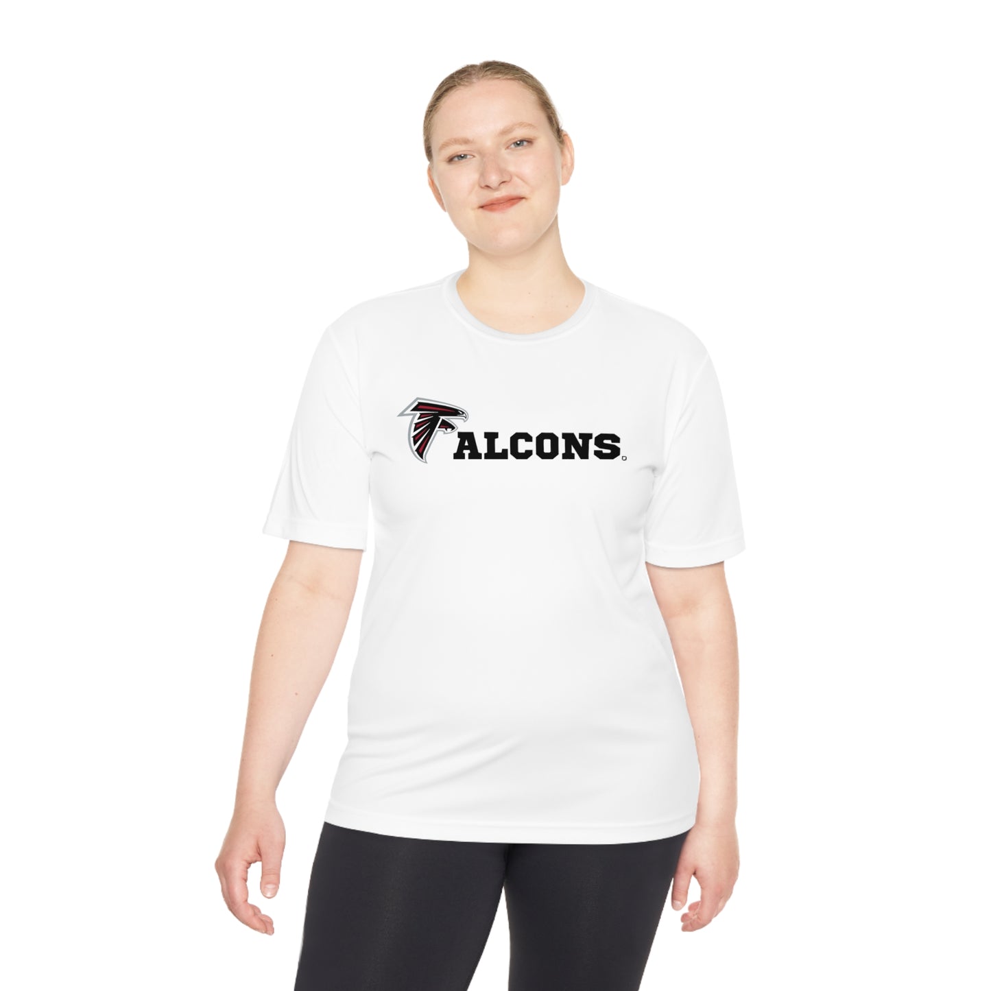 Unisex (Men's Sizing) Moisture Wicking Tee OPFYA Falcon Logo F