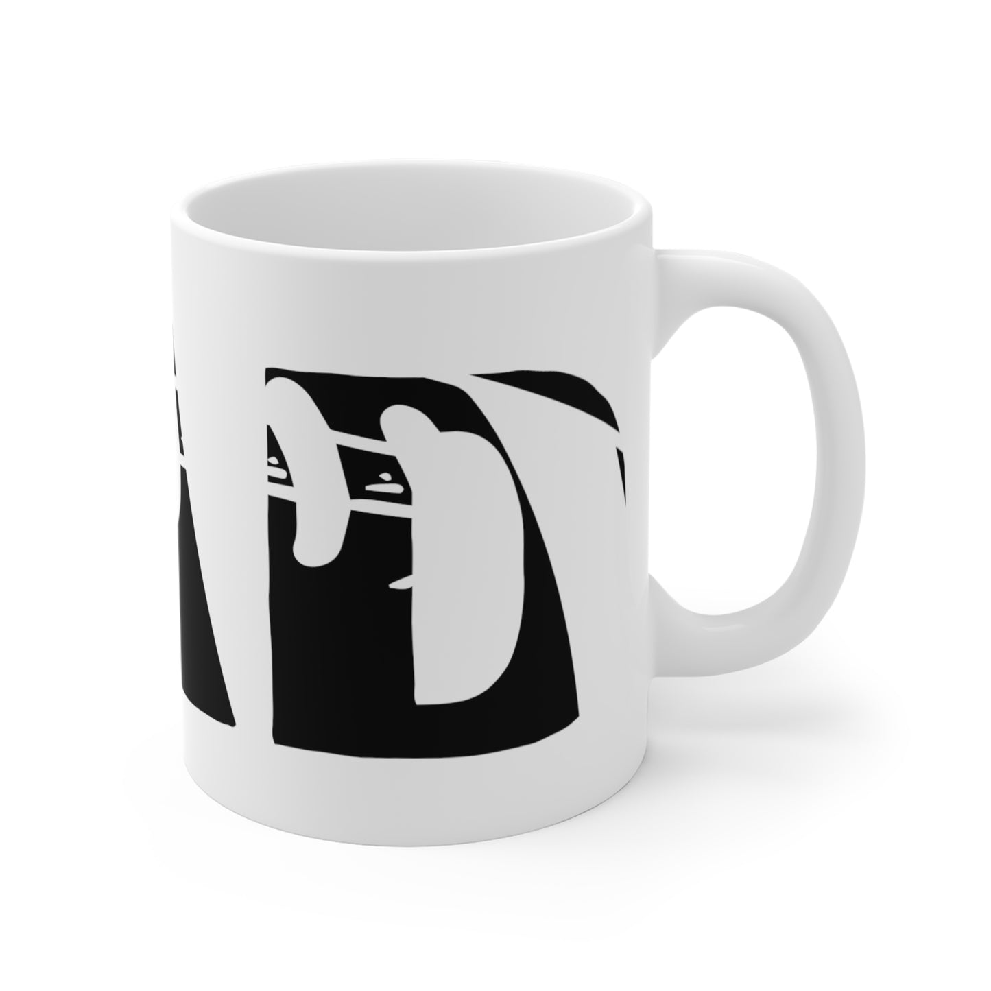 Dad Sports Mug 11oz Football Imprint