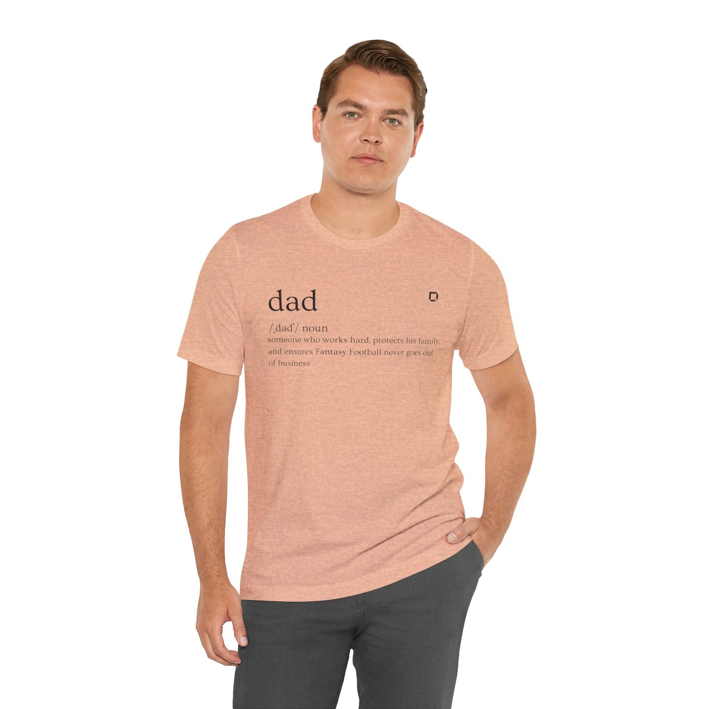 Extra Soft Football T-shirt Dad Definition