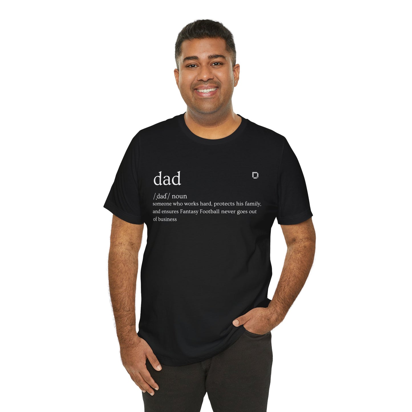 Extra Soft Football T-shirt Dad Definition