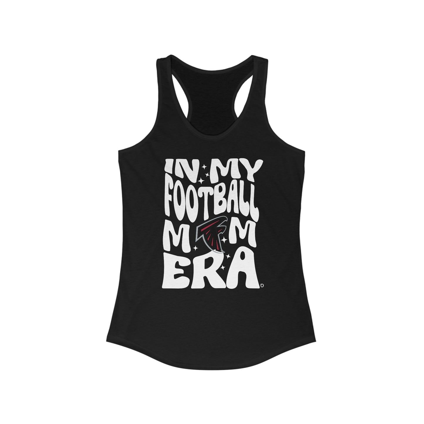 Women's Ideal Racerback Tank OPFYA Football Mom Era