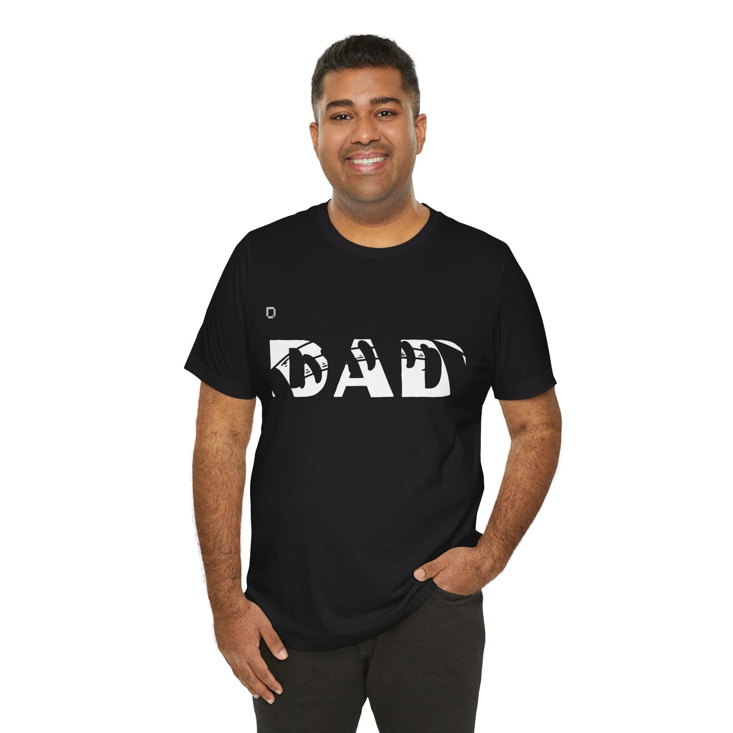 Extra Soft Football T-shirt DAD Football Outline