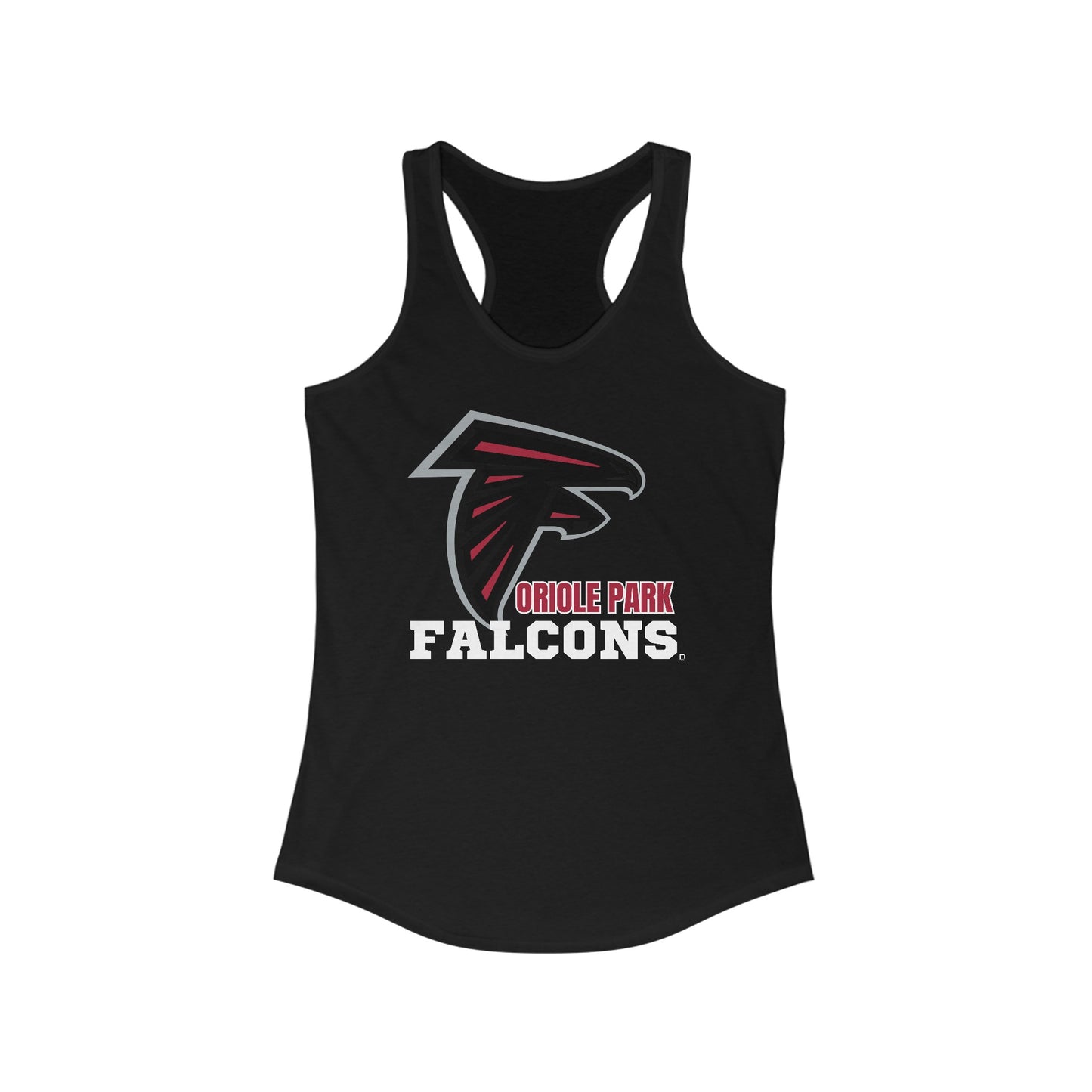 Women's Ideal Racerback Tank OPFYA Falcons Basic