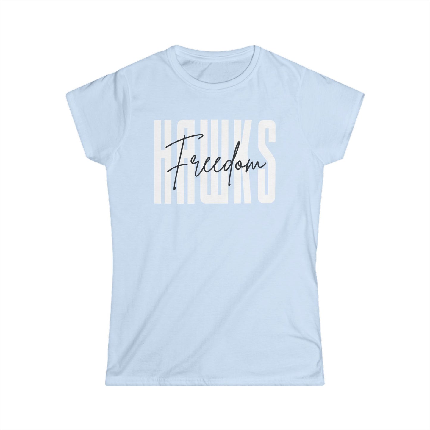 Women's Softstyle Tee Freedom ES Freedom Hawks Layered