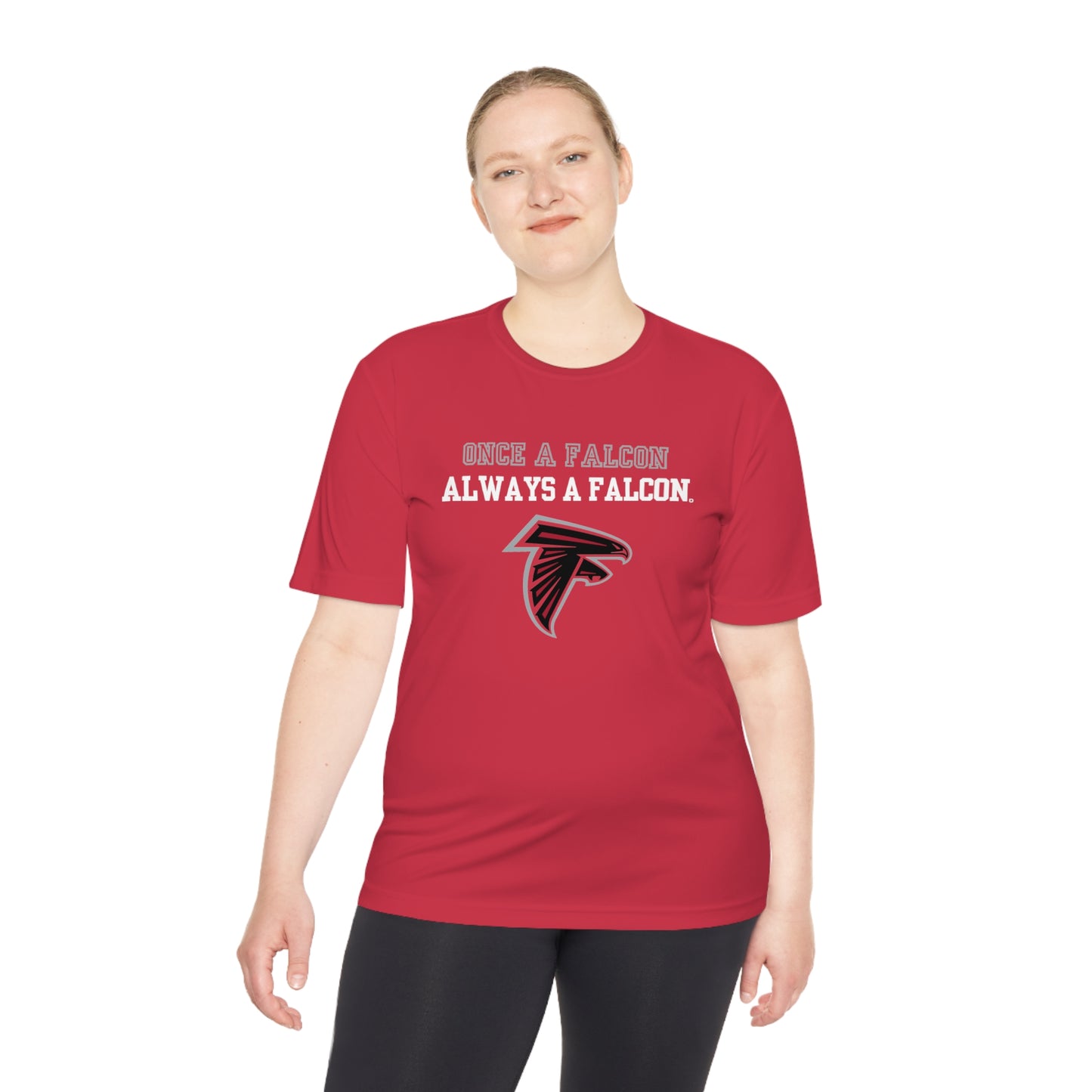 Unisex (Men's Sizing) Moisture Wicking Tee OPFYA Once a Falcon