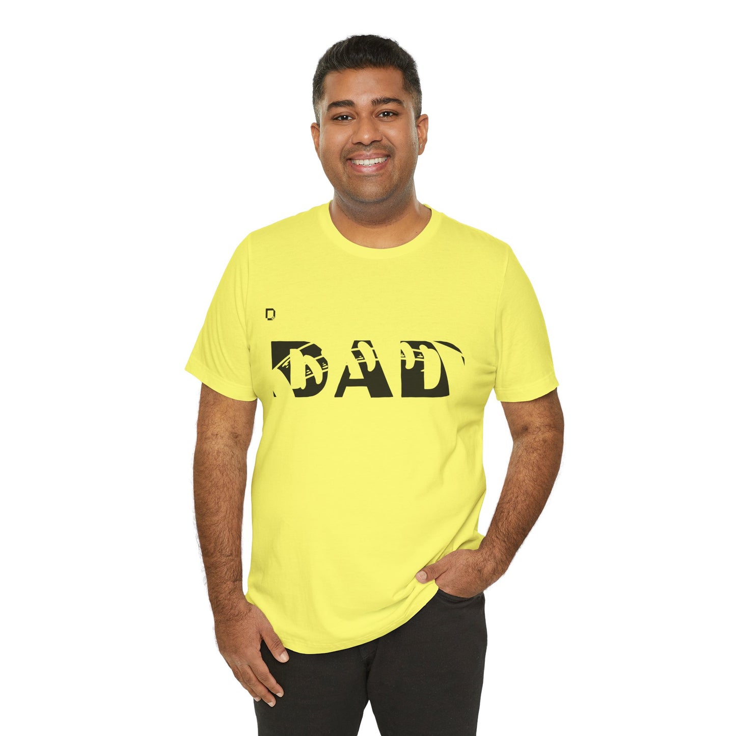 Extra Soft Football T-shirt DAD Football Outline