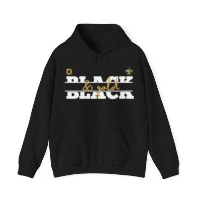 Unisex Heavy Blend Hoodie PSYA Black & Gold