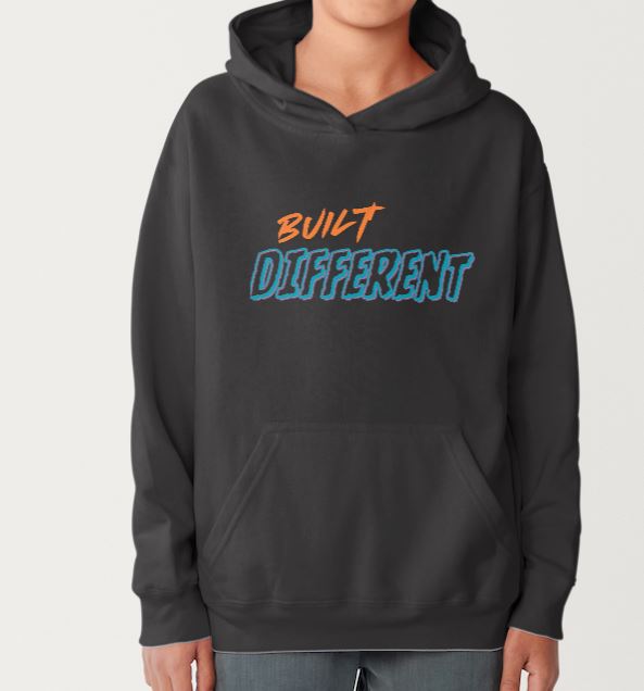 Built Different Youth Pullover Hoodie