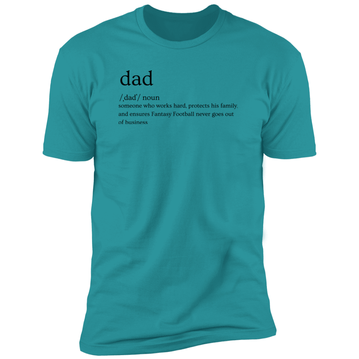 Dad Definition Adult Unisex Premium Short Sleeve Shirt