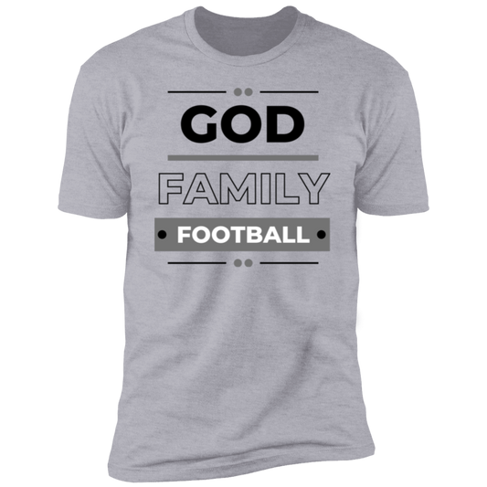 God Family Football Adult Unisex Premium Short Sleeve T-Shirt