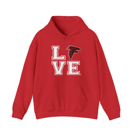 Unisex Heavy Blend Hoodie OPFYA LOVE Falcons