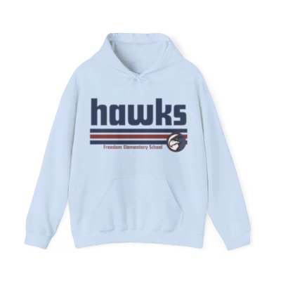 Unisex Heavy Blend Hoodie Freedom ES Hawks Retro