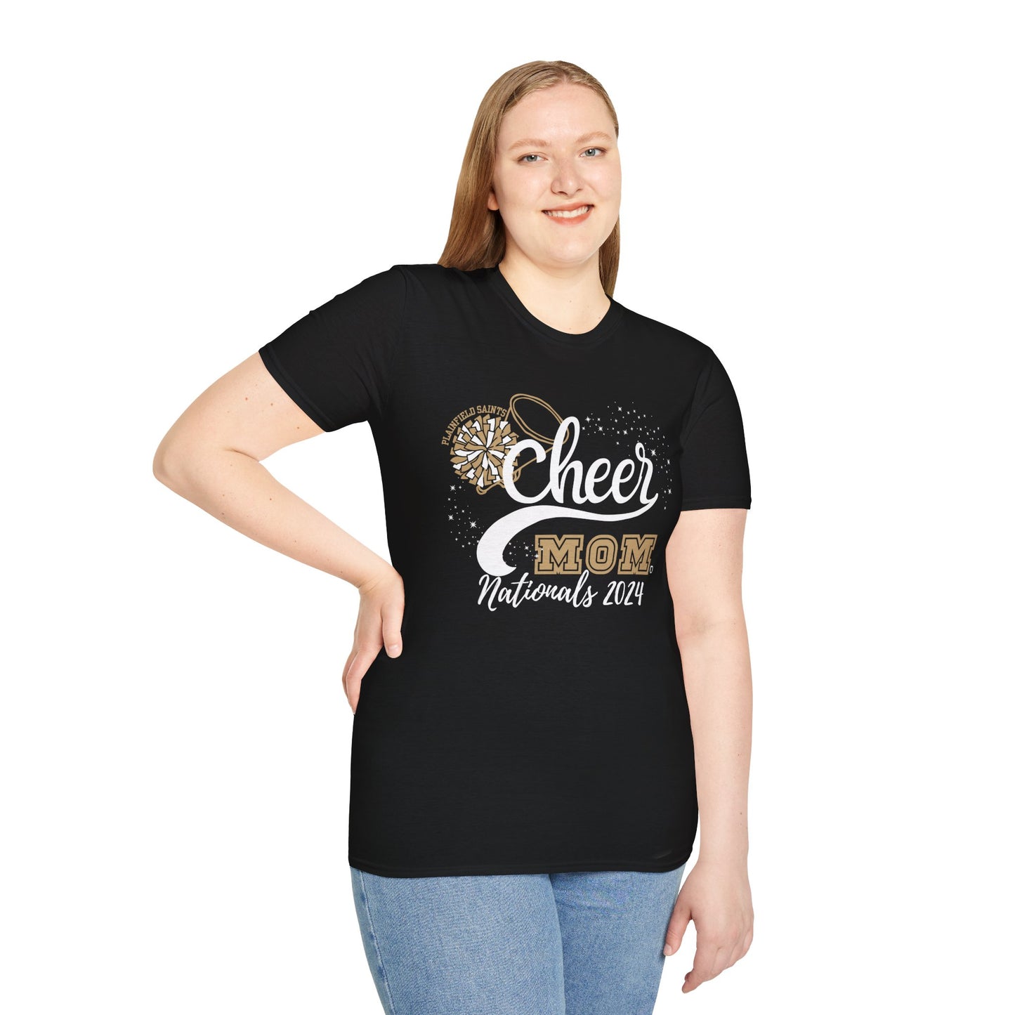 Unisex Softstyle T-Shirt PSYA Cheer Nationals 2024 Customizable