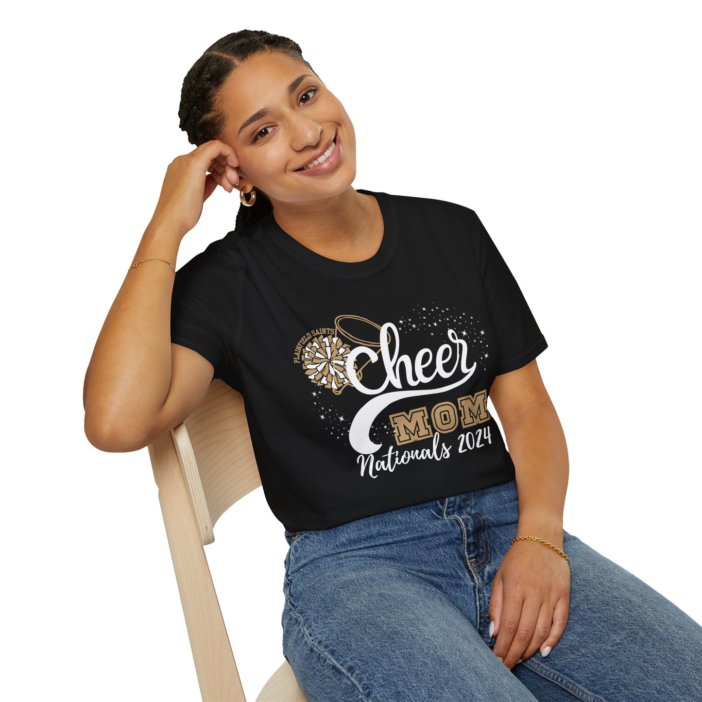 Unisex Softstyle T-Shirt PSYA Cheer Nationals 2024 Customizable