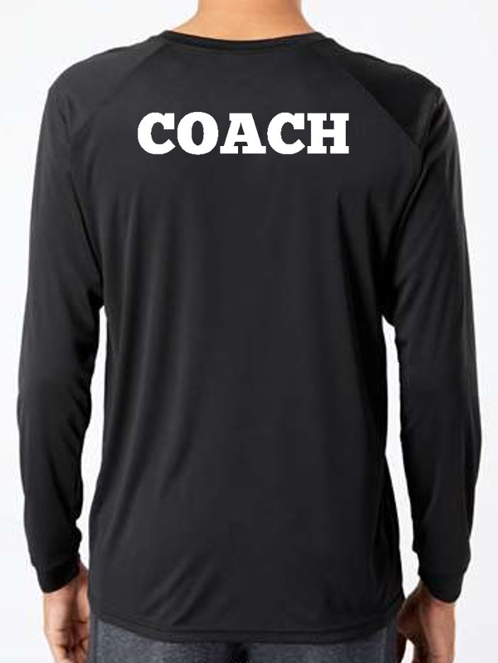 Performance Long Sleeve T-Shirt PSYA Big Dog Football Coach