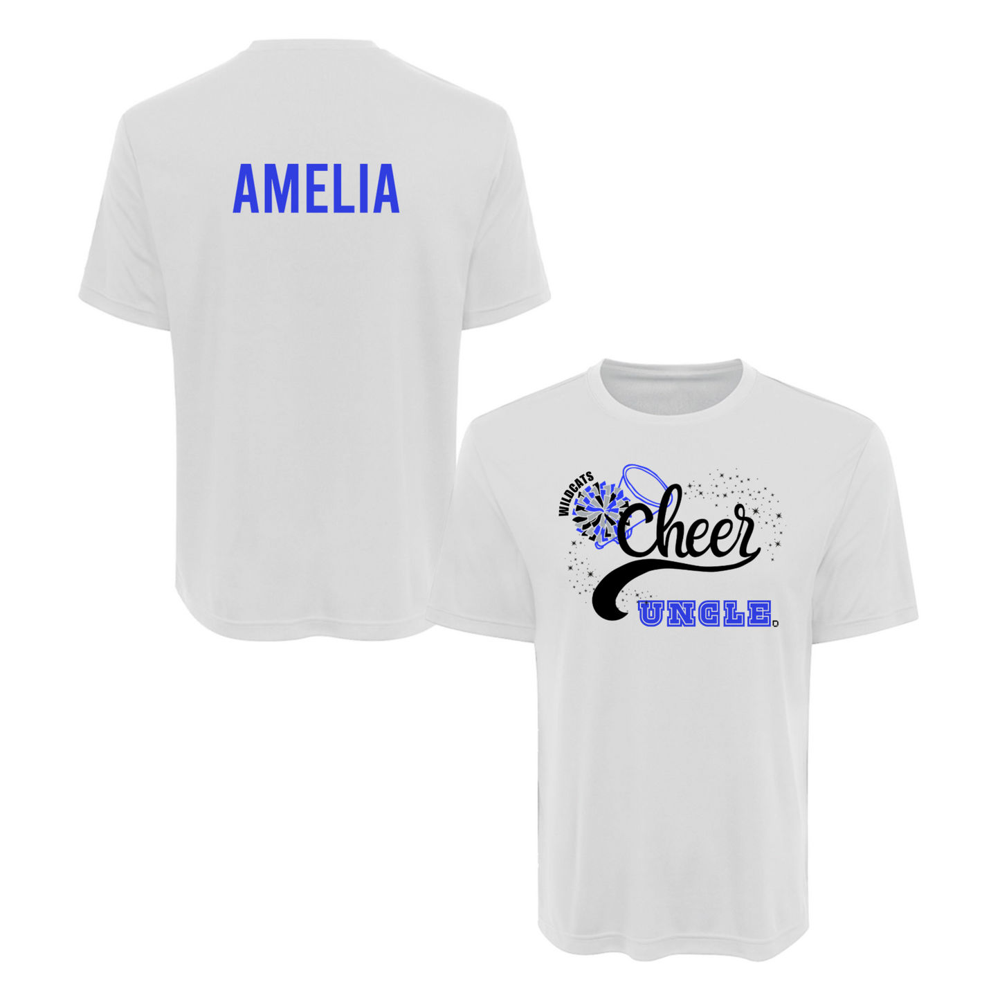 Cheer Front_Name Back_Men's Sport-Tek Competitor Tee